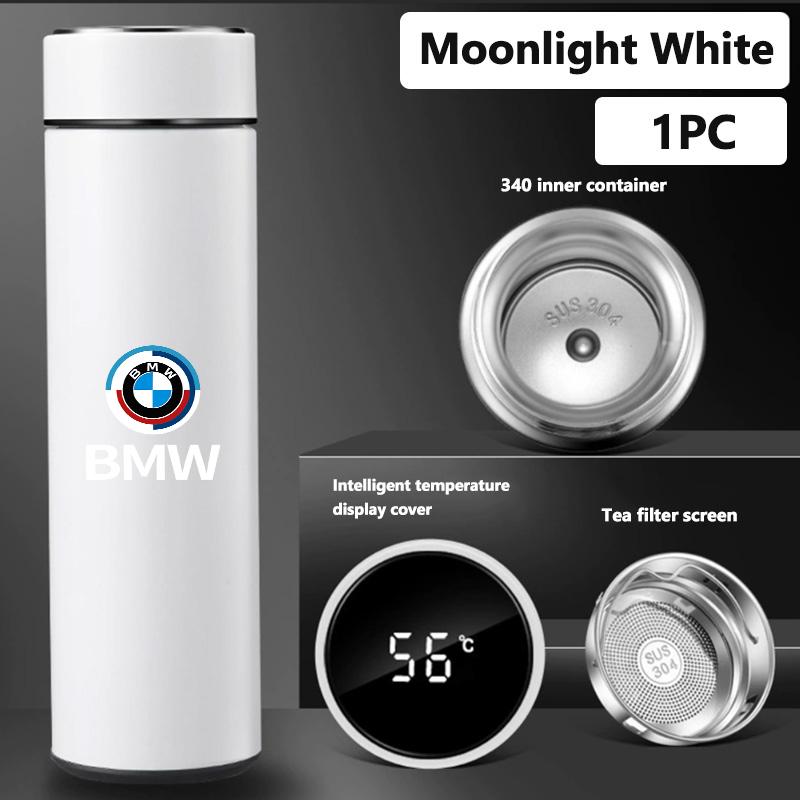 MLKB2 Car Temperature Display Thermos Cup Stainless Thermos Bottle For BMW M M2 M3 M4 M5 M6 E46 E90 E60 F30 E39 X1 X3 X4 X5