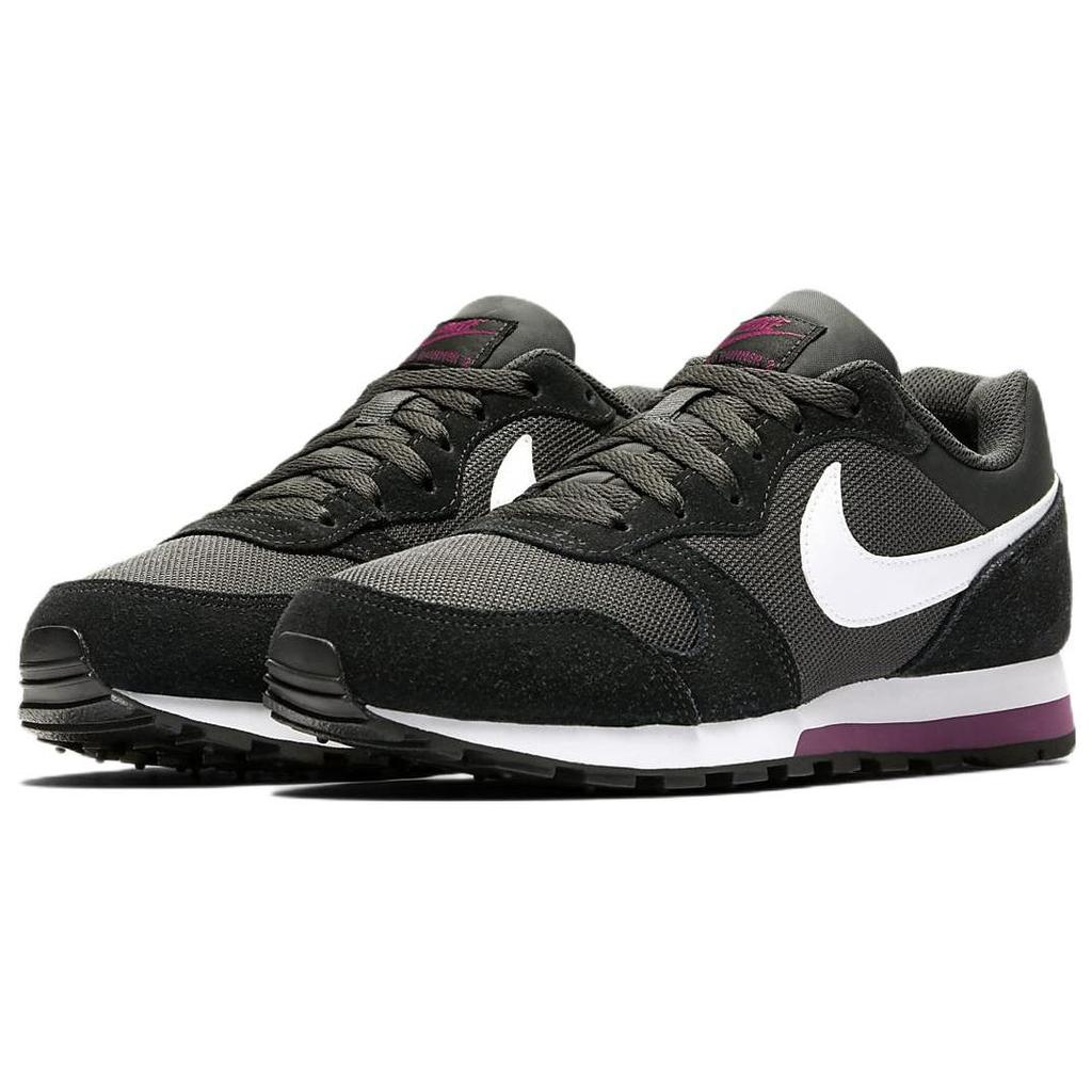 Nike Женские кроссовки MD Runner 2 Anthracite Bordeaux Black White 749869-012