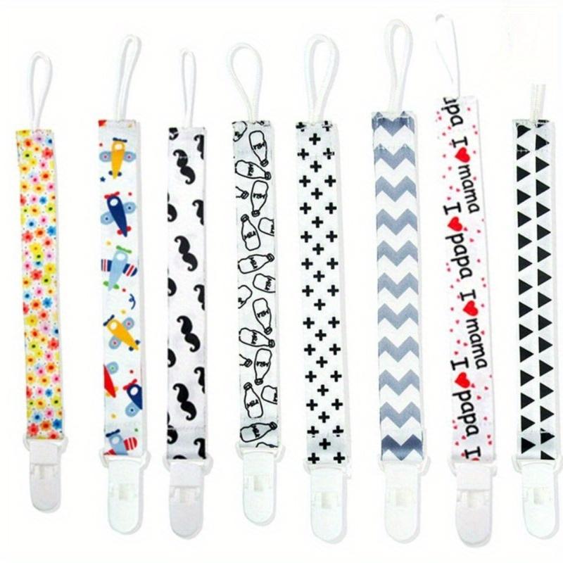 1 PC Pacifier Chain Clip Holder Nursing Teether Dummy Soother Nipple Leash Strap