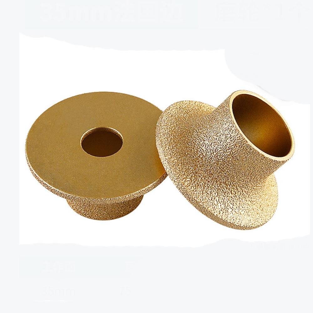 75 мм Мрамор Гранит Плитка Обрезка Шлифовальный Круг Французская Кромка Угловая Шлифмашина Шлифовальный Диск