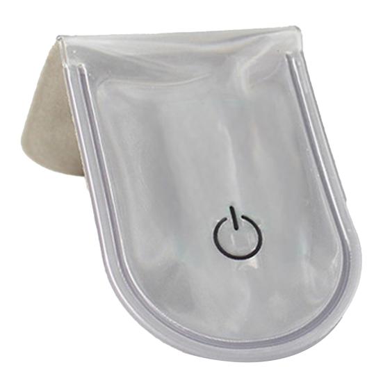 Светодиодный зажим, мигающий светильник, отражающая световая полоса, водонепроницаемая, на батарейках, компактный размер, легкий, для пешего туризма, бега, безопасный фонарь