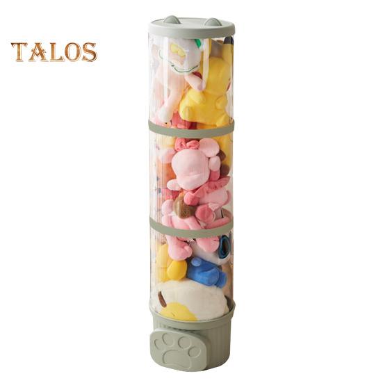 Трубка для хранения плюшевых игрушек, вертикальный органайзер для плюшевых кукол, прозрачное ведро для игрушек для домашних животных, мягкая детская игрушка