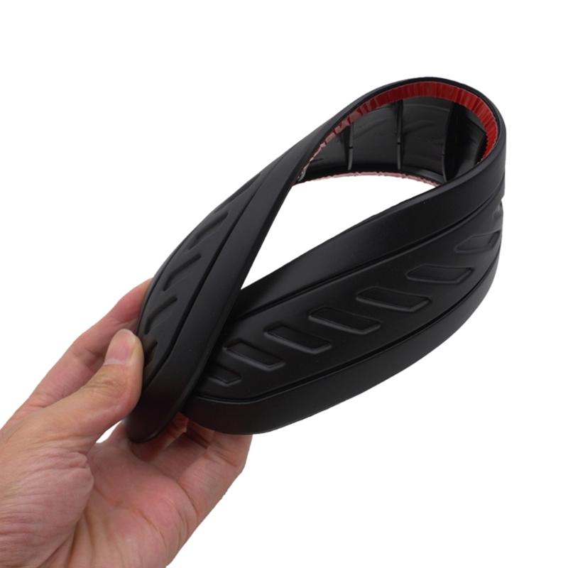 Черные противоударные нашивки, защитные полоски для бампера, универсальная защитная накладка на бампер, для автомобиля, внедорожника, пикапа