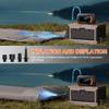 Jump Starter Air Compressor with Power Bank Portable 9000A Battery Booster 150PSI Tire Inflator 12V Car Starting Device