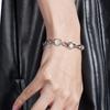 Kiss Jewelry Kpop Titanium Steel Moonstone Bracelet For Women Y2K Ins Korean Tassel Custed Bracelet Pulseras Gift
