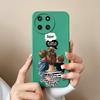 Для OPPO Realme XT X7 X2 V15 V13 V20 V25 V30 50 Pro задняя крышка модная матовая жидкость для мальчиков и девочек Мягкие силиконовые защитные чехлы для телефонов для бампера Realme