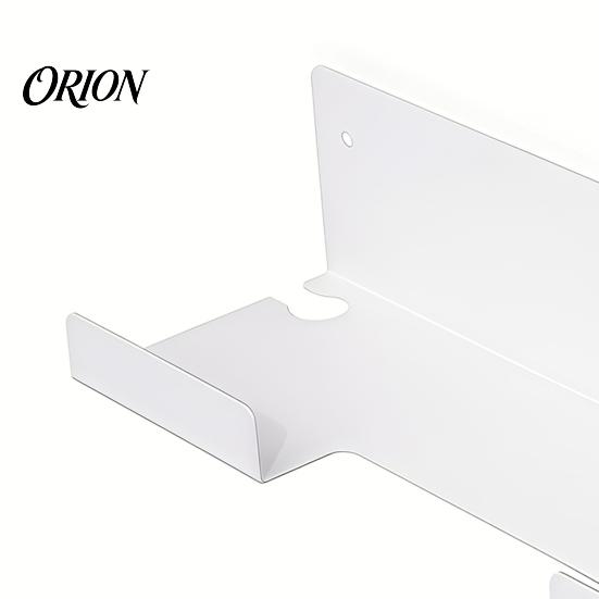 Professional Salon Tool Storage Hair Straightener Holder, Wall Mounted Acrylic Dryer Curling Organizer Iron for Vanity Bathroom Barber Shops