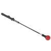 Golf Swing Training Rod Stripe Adjustable Antiskid Rubber Grip Practice Stick for Warm Up Red