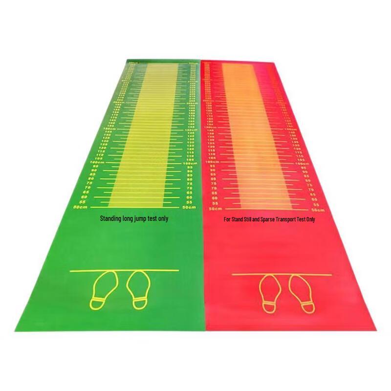 ZISIZ Long Jump Rubber Test Mat