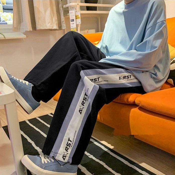 Wide Leg Sweatpants Women's Spring and Autumn Thin Casual Pants Straight Tube Loose Pants