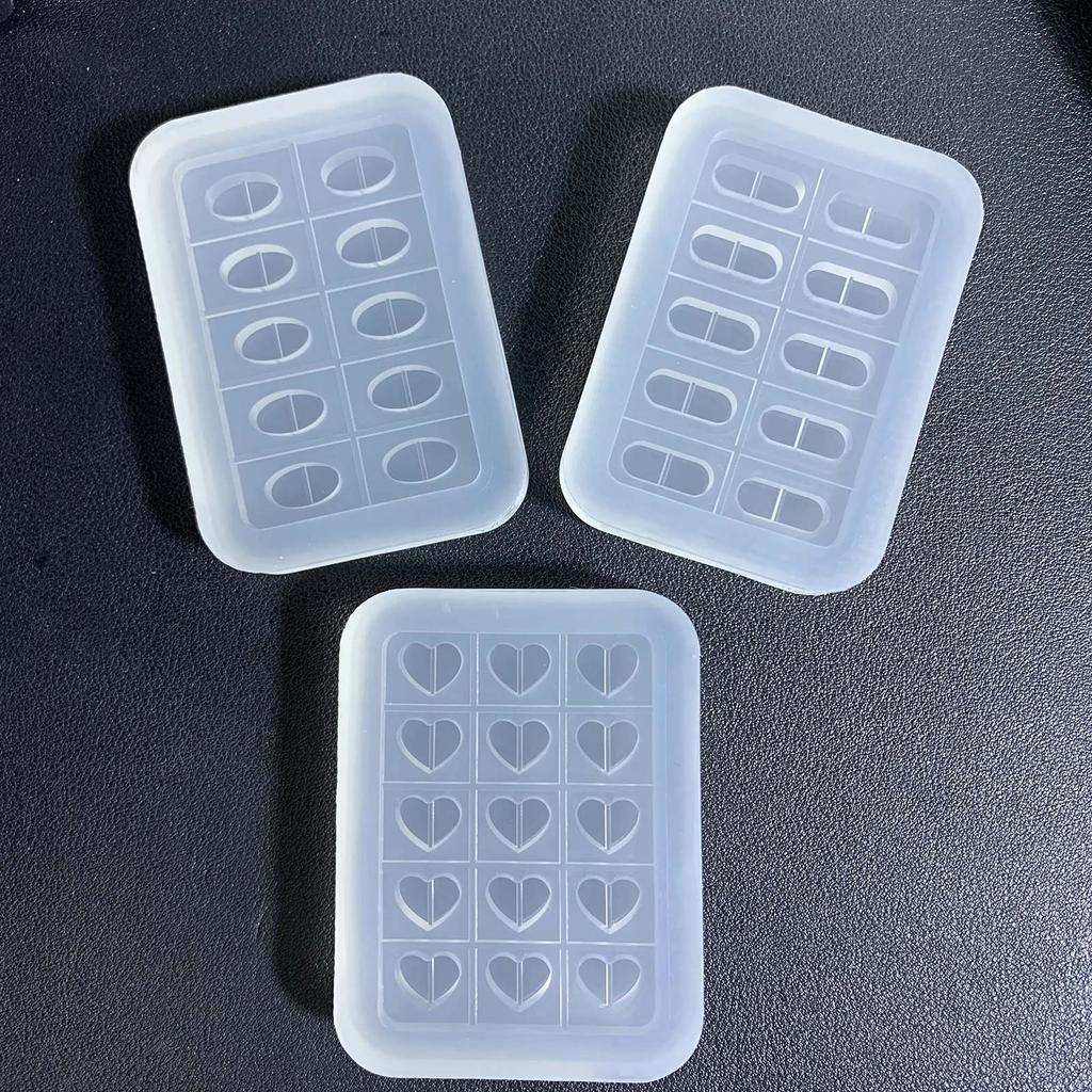 Персонализированные формы для таблеток, капсул, формы для изготовления лекарств, многоразовые силиконовые формы для литья, универсальные формы для таблеток лекарств