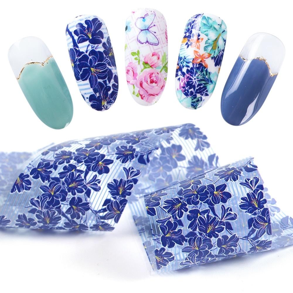 Наклейки на ногти-сьемный маникюр