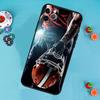 Чехол для телефона с изображением игрока в американский футбол для iPhone 17 Air 16 15 14 13 11 12 Pro Max 13 12 mini 15 16 Plus 16e Чехол Funda