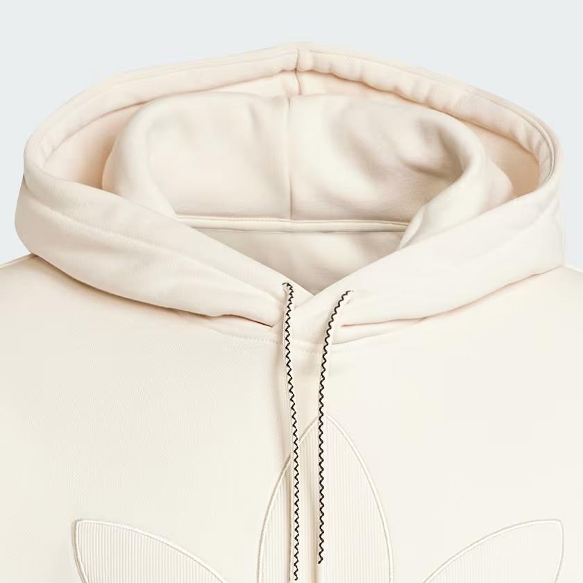 adidas Originals Unisex 70s Fleece Hoodie Wonder White JN5969