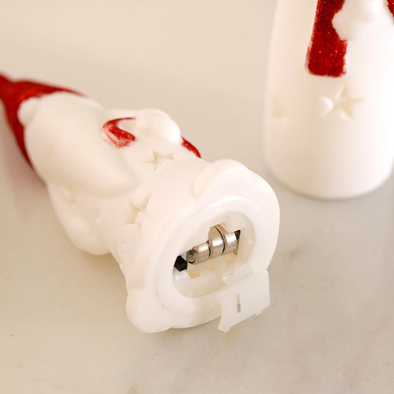 Трансграничный светодиодный декоративный ночник в виде Санта-Клауса - Креативная подвесная рождественская атмосфера