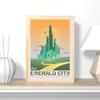 Erebor Wall Art Холст Картина Винтаж Пейзаж Абстрактные Печать и Постер Картины Путешествия Подарок Гостиная Домашний Декор