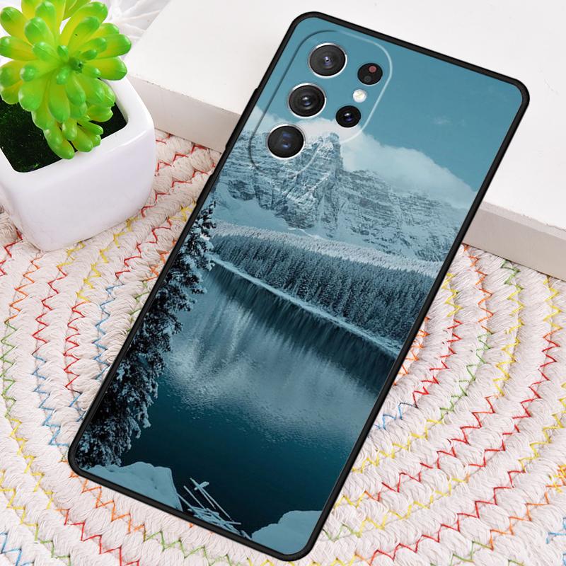 Горы воздушный шар Силиконовый чехол для телефона для Samsung Galaxy note 10 pro S26 S25 S24 S23 S22 S21 Plus S25Ultra Capa Cover