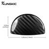 Real Carbon Fiber Glovebox Button for Fiat 500 2011-2023 Abarth 595 2016-2023 Abarth 695 2017-2023