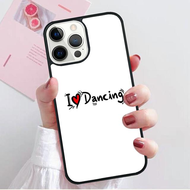 I Love Dance Coque Shell For iPhone 17 Air 15 16 14 13 12 Pro Max 11 Pro Max Plus Phone Case Cover