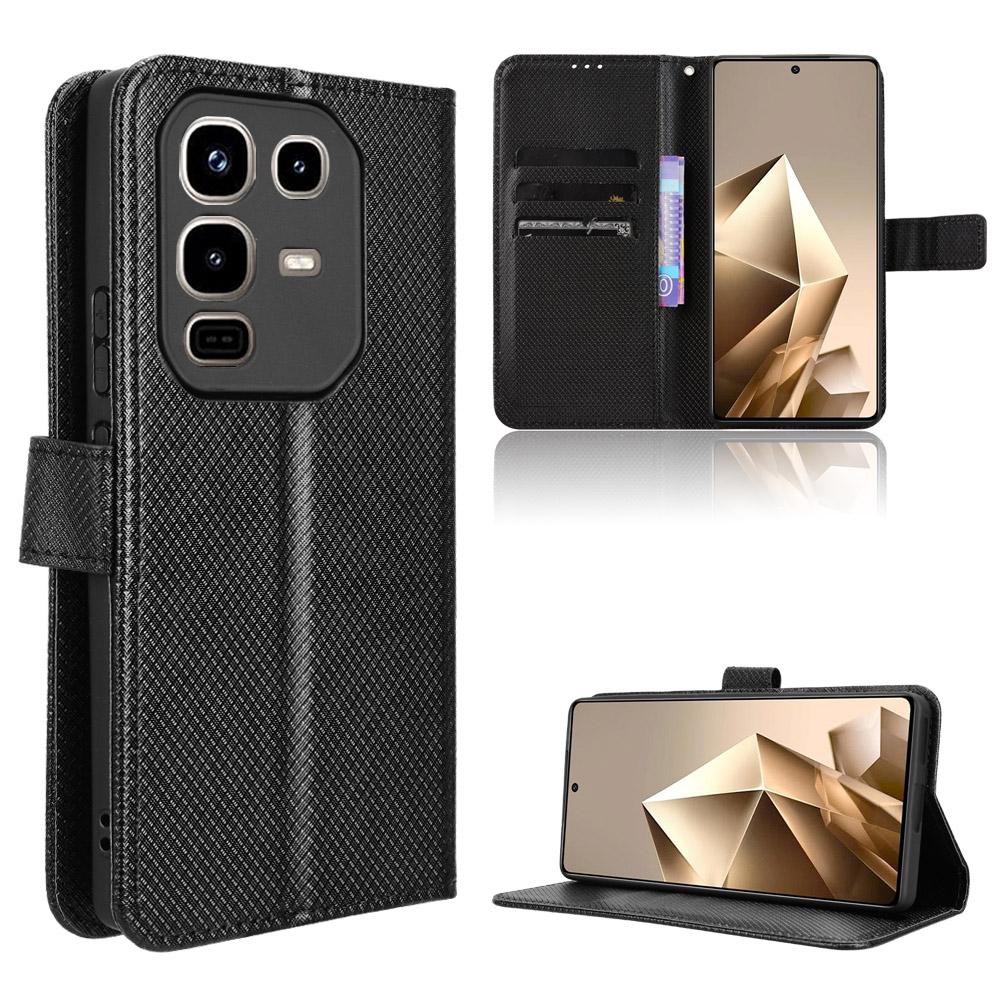 Флип-чехол для Infinix Note 50 Pro 4G из искусственной кожи с полной защитой корпуса [Flip Vintage Leather] Прочный ретро-чехол для телефона