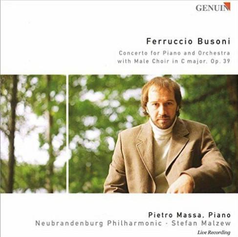 CD PIETRO MASSA; F. BUSONI - Busoni: Concerto for Piano, Or GEN88122 GENUIN 2008 Germany Classical Used