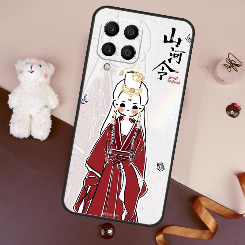 СЛОВО ЧЕСТИ Shan He Ling мультяшный Чехол Для Samsung Galaxy M32 M52 M14 M54 M13 M33 M53 M56 M36 M16 M31 M11 M12 M35 M55 M15 M06