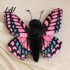 Realistic Butterfly Toy 3D Plush Toy Stuffed Throw Pillow Soft Wing Doll Insect Animal Decor Gift for Kids Girls Home Ornament Birthday Gifts