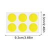 78 шт. пластырей от комаров натуральные наклейки для путешествий на открытом воздухе (желтый)