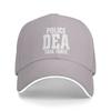 DEA US Federal Interdiction Agency  Sun Baseball Cap Summer Women Men High Quality Fashion Tennis Skate Snapback Cap
