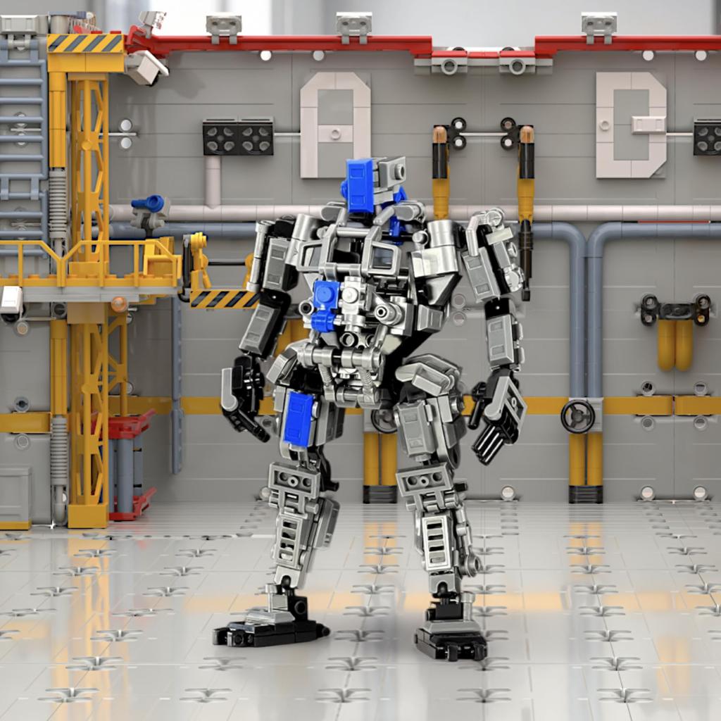 MyBuild Механический каркас 5025 Экзофрейм Высокоподвижный экзоскелет и модульный каркас шасси Конструктор для сборки робота на заказ Возраст 14 лет и старше