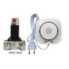 90-220Vac EU Plug WIFI Natural Gas Detector Tuya APP Push Message Coal Gas Sensor LPG Alarm NC/NO Relay Shut Off DN10/15 Valve