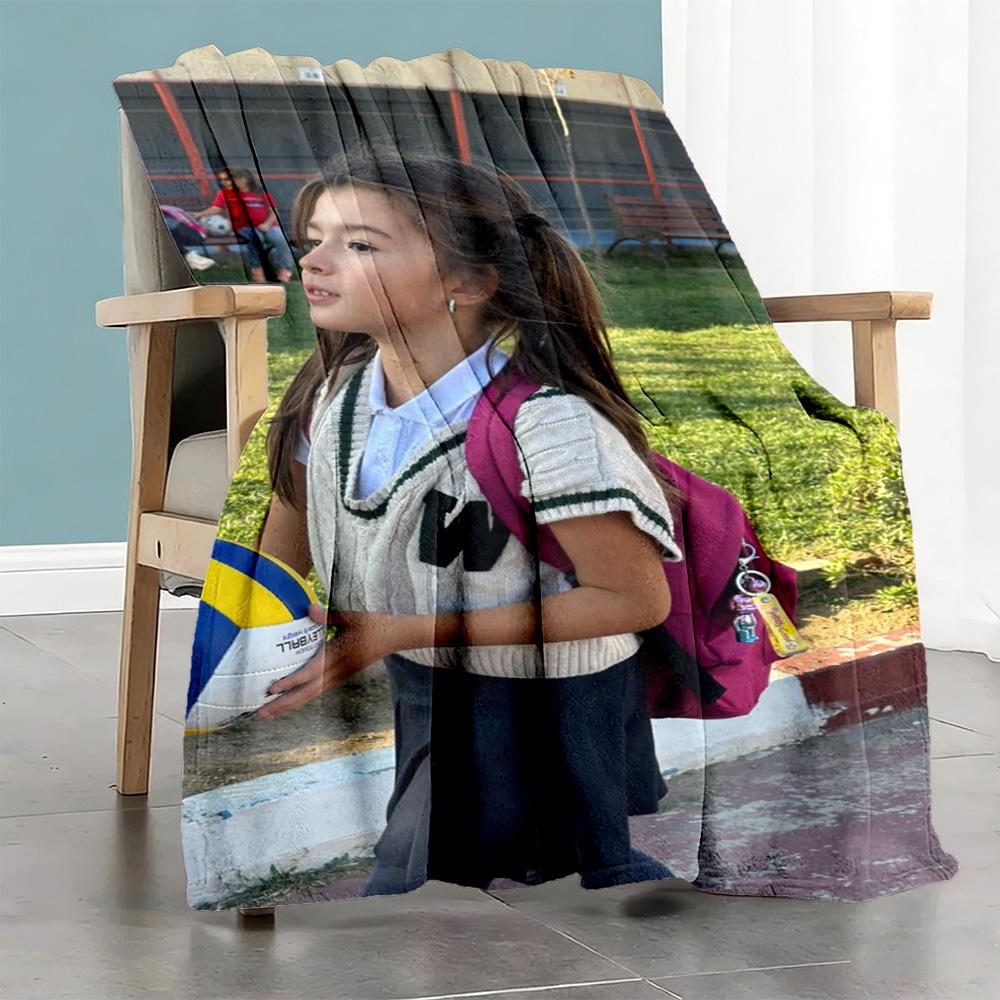 Customize Photos Customize Your photo Blanket Throw Personalized Blanket Durable Comfort Versatile for Couch Picnics Bedding Bed Ideal for All Seasons