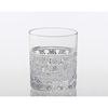 Kagami Crystal Double Whiskey Glass Clear 100cc Edo Kiriko Octagonal Basket Crest T483-1