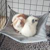 Милый подвесной гамак для хомяка, однослойный дышащий гамак, креативный мультяшный гамак, нежный для кожи, товары для мелких домашних животных