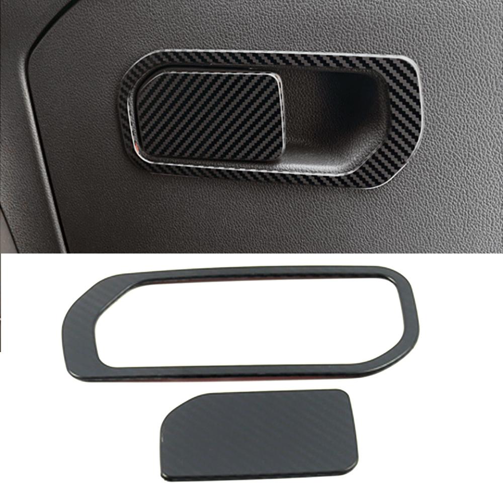 Для Haval F7 F7X 2018-2024 карбоновый цветной переключатель передач, кнопка стеклоподъемника, фара, розетка переменного тока, вентиляционное отверстие, ящик для хранения, наклейка на отделку