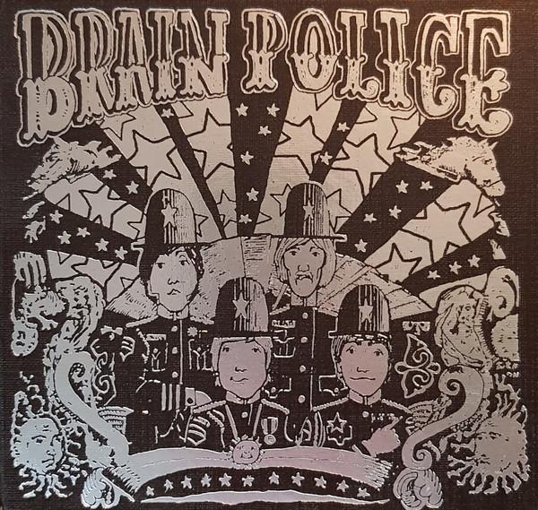 CD BRAIN POLICE - Brain Police AK174 Akarma Italy Rock Used
