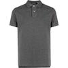 Polo однотонная рубашка поло с коротким рукавом с вышивкой Pony, мужские топы темно-серого цвета 710783656-001