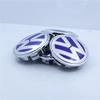 For VW Volkswagen Jetta MK5 Golf 4 Pieces of 65mm 3D sticker wheel hub center cover for VW Polo Golf4/5/6/7 MK5 MK6 MK7 CC Tigua