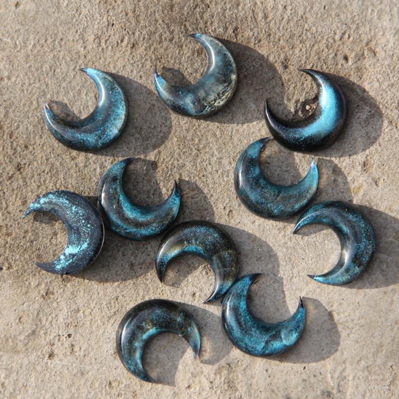 Силиконовая форма для кулона «Луна и полумесяц» Уникальные формы для изготовления ювелирных изделий из хрустальной смолы для энтузиастов