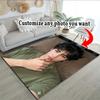 Customize Photos Customized image Floor Mat Perfect for Playrooms Game Room Living Rooms Hallway Anti-slip Rug Anime Office Decor Spiritual Gift