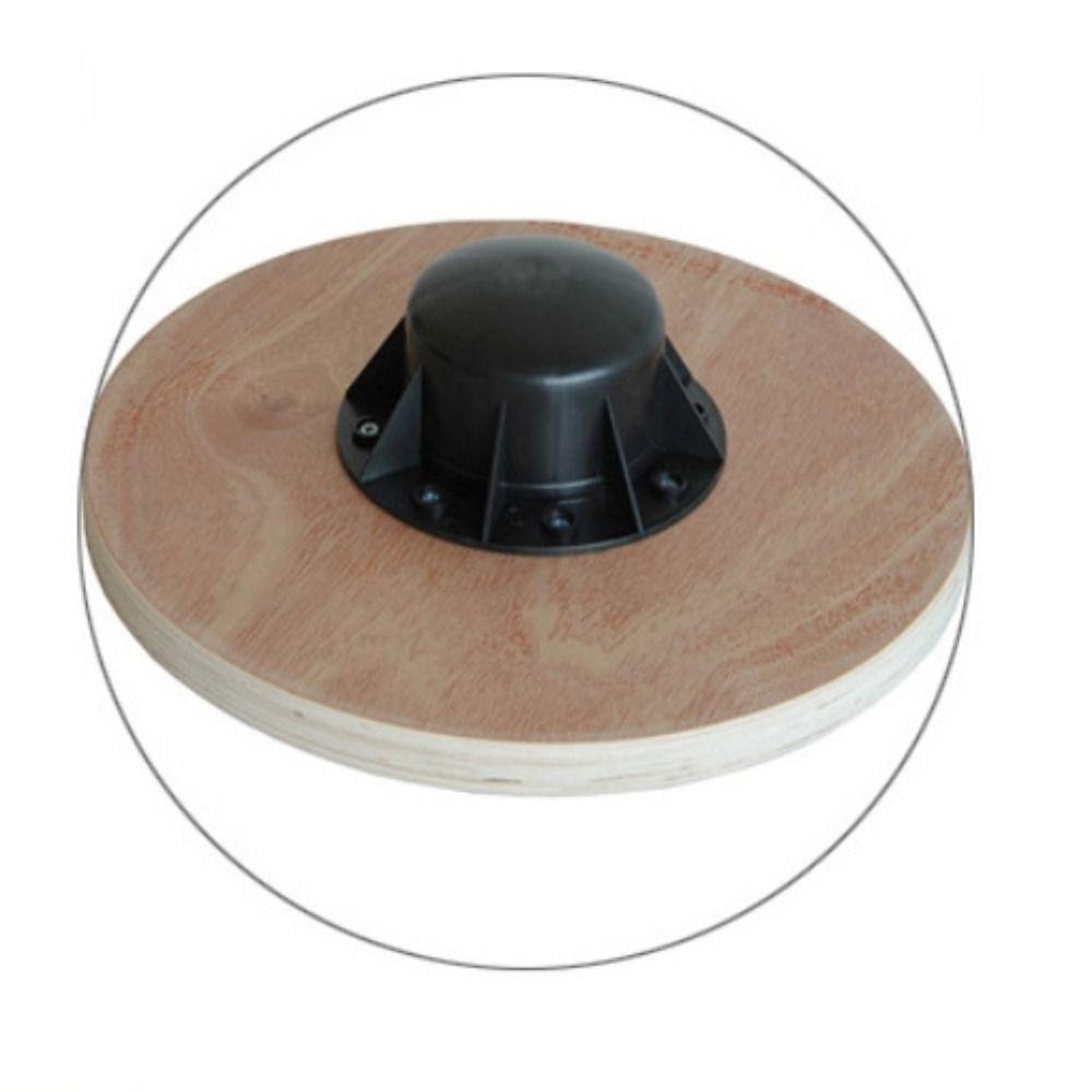 Six Sides Core Training Board Wooden Core Strength Trainer Round Balance Training Board  Office Use