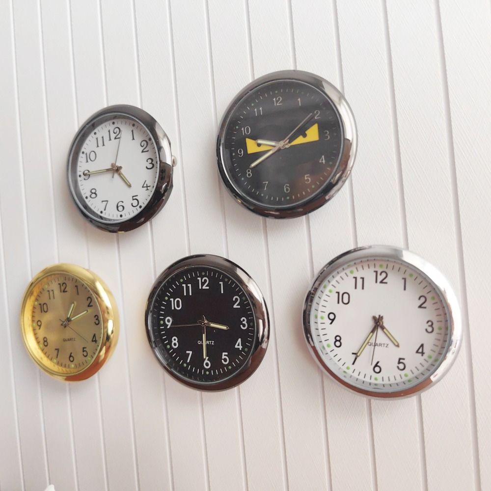 Mini Cassical Bell European Alloy Doll House Clock Home Decoration 1/6 Dollhouse Decoration