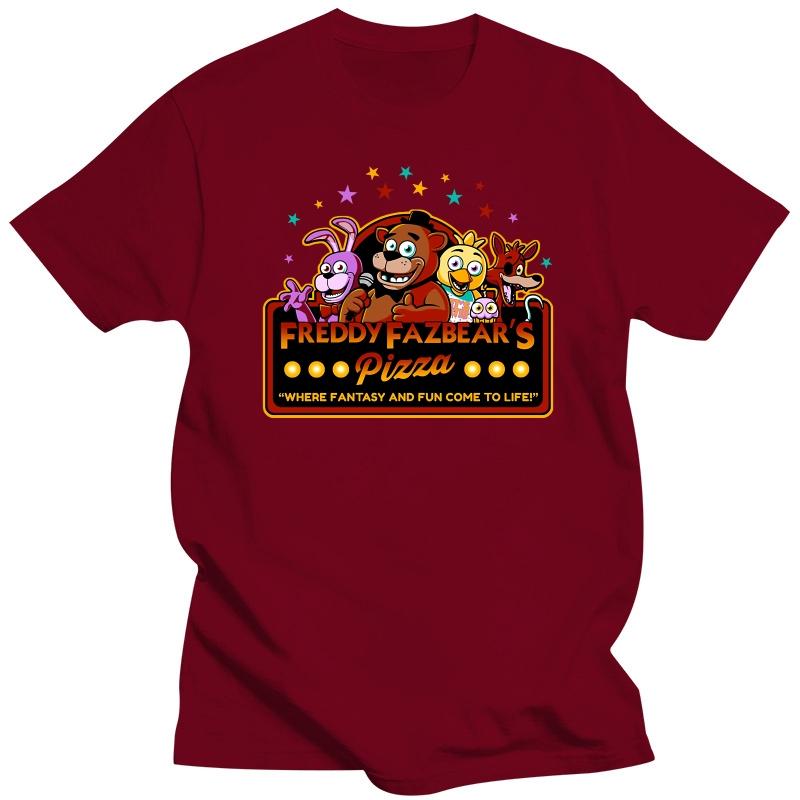 Футболка FNAF Эстетическая одежда Футболка Короткие рубашки с изображением кошек Винтажная одежда Черные футболки Мужские
