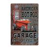GARAGE FULL SERVICE Vintage Metal Signs Car Garage Retro Poster Bar Wall Decor Plaque Painting Art 20x30 CM