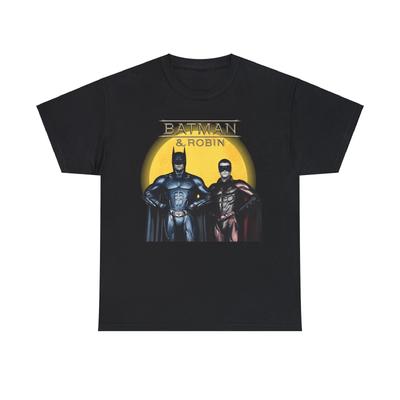 Футболка из плотного хлопка «Бэтмен и Робин», Вэл Килмер, Крис О'Доннелл, Фильм