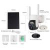 Камера видеонаблюдения с питанием от солнечной энергии, WiFi/4G, Высокочеткий двухлинзовый ночной видеорегистратор