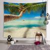 Nature Beach Scenery Wall Art Tapestry Turtle Tapestry Wall Decor Backdrop Cloth Living Room Bedroom Room Home Decor
