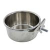 Cup Stainless Steel Birds Pet Supplies Bird Feeder Bird Supplies Hanging Bowl Cage Accessories