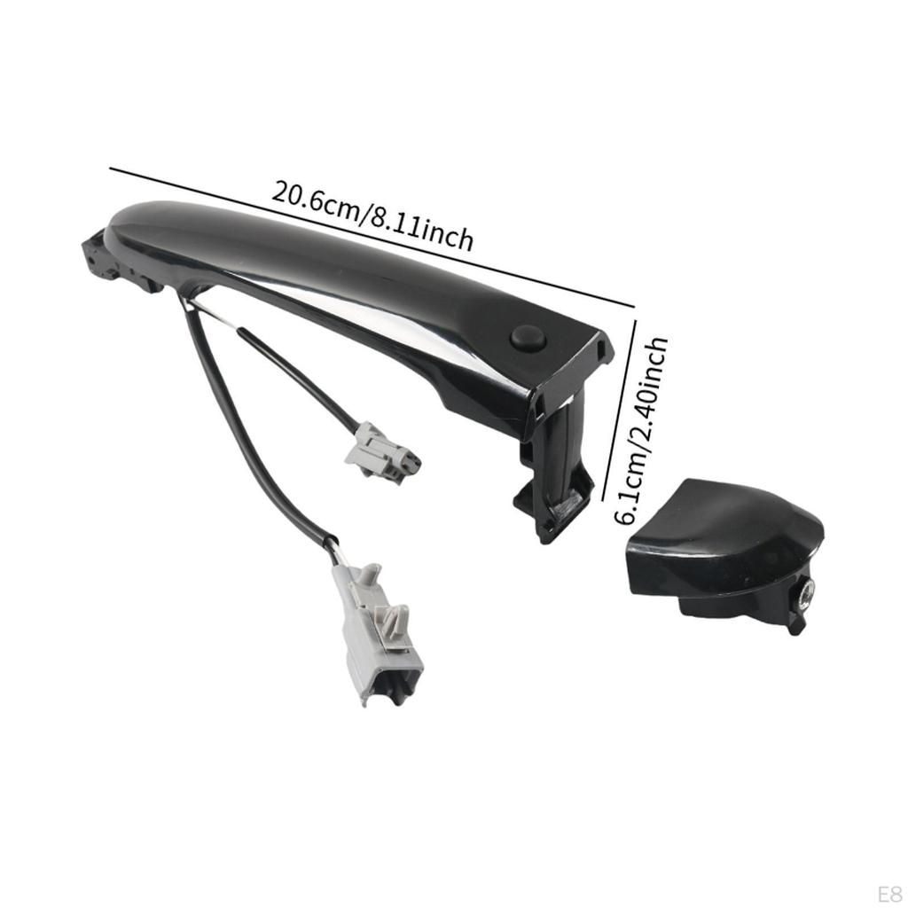 Car Part Replacement Handle for Juke 2011-2017 with Model Numbers 80640-1FE0B and 82644-1fa5A