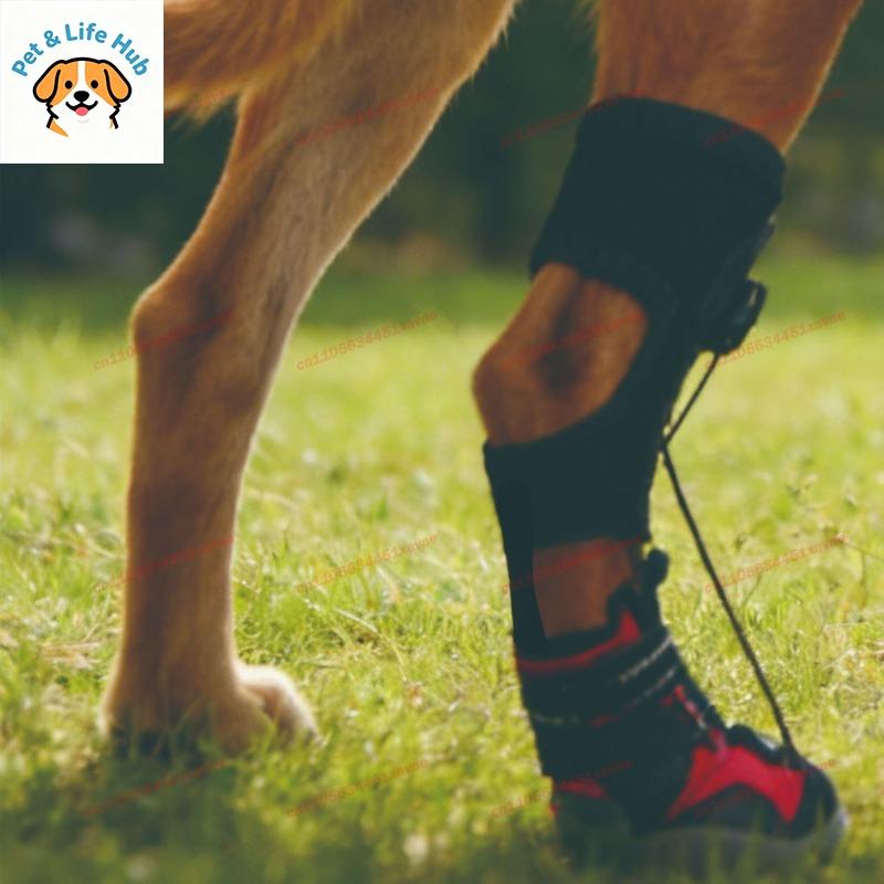 Dog Shoes Protection Puppy Boots Injured Dog Joint Fixation Dirty Proof Anti Drop Wear Resistant Hard Sole Breathable Foot